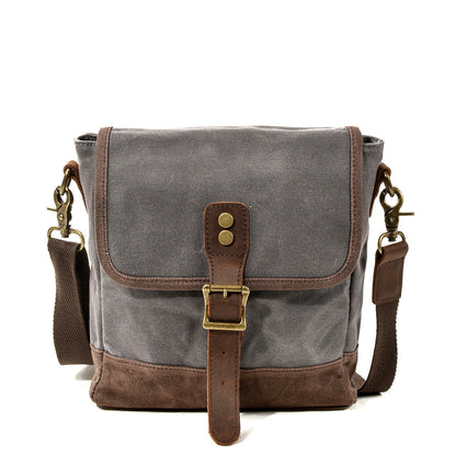 Retro Style Small Leather Shoulder Bag