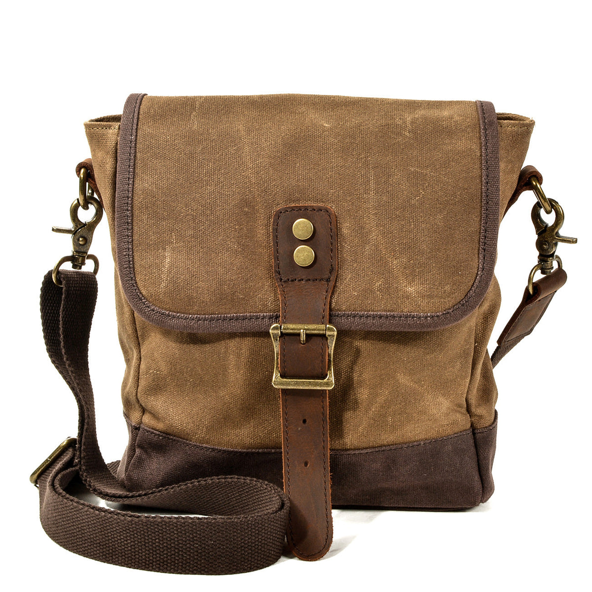 Retro Style Small Leather Shoulder Bag - Cofik