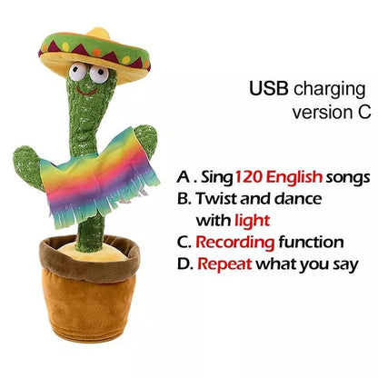 Fun Interactive Cactus Figure