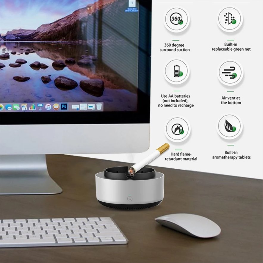 Compact Air Purifying Freshener Cleaner