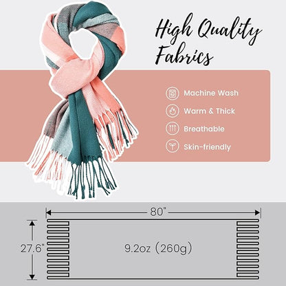 Soft Cashmere Winter Scarf - Martha