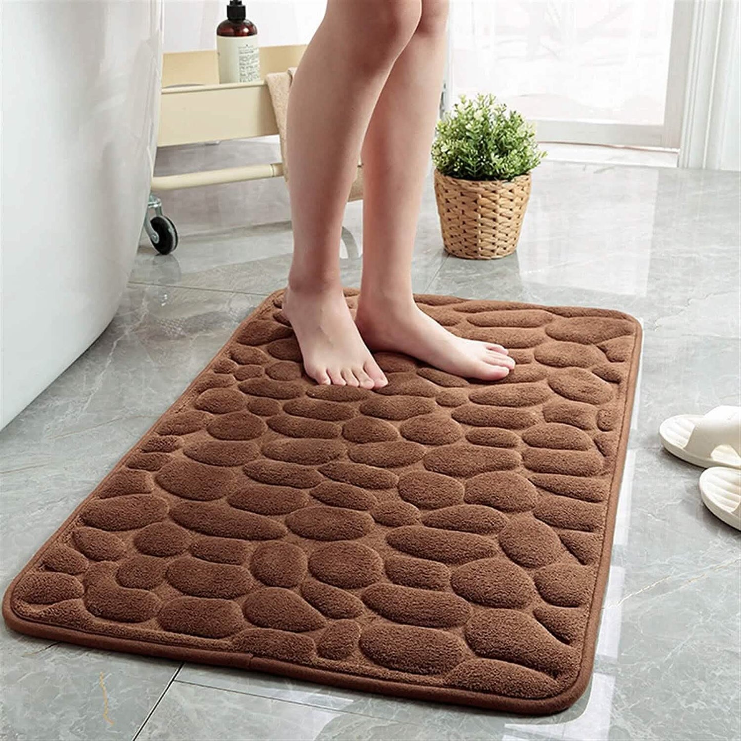Comfortable Memory Foam Anti-Slip Bathroom Mat
