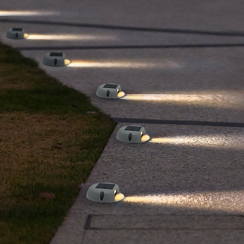 Outdoor Solar Powered Wall Light Waterproof Step Lamp
