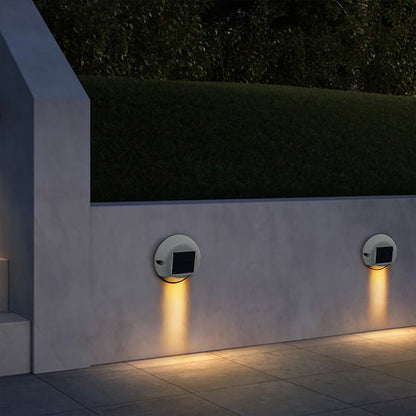 Outdoor Solar Powered Wall Light Waterproof Step Lamp - Cofik