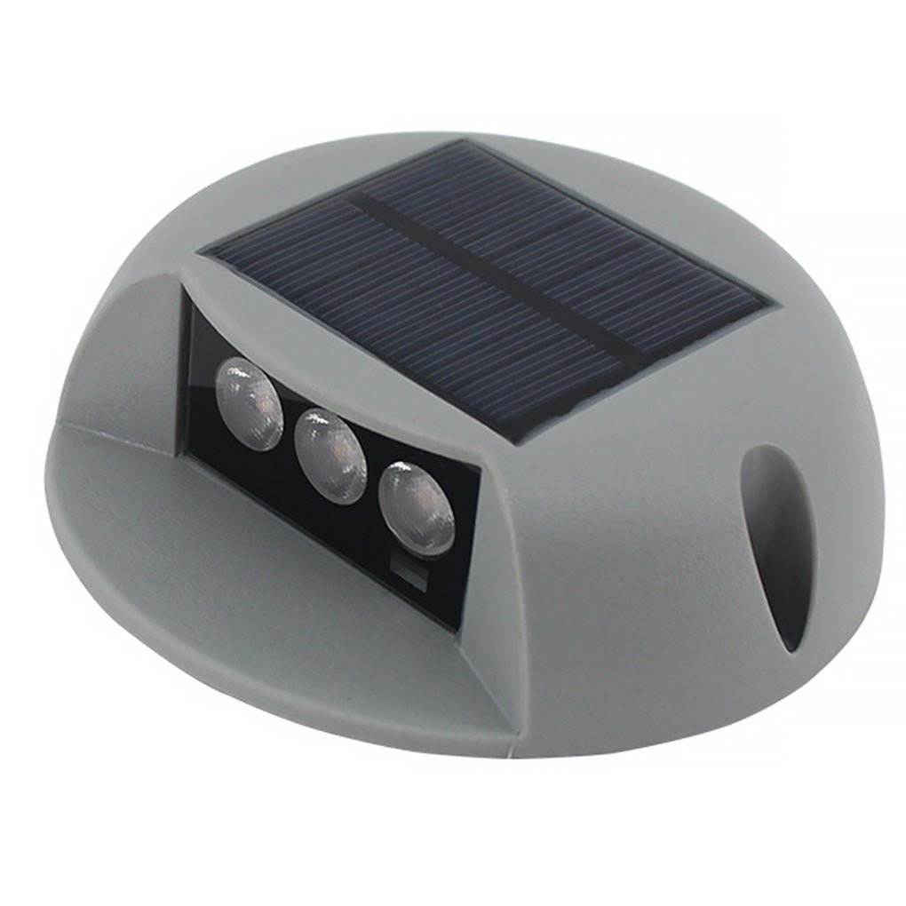 Outdoor Solar Powered Wall Light Waterproof Step Lamp