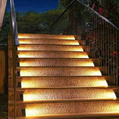 Bright LED Stair Lamp – Soft Solar Lighting