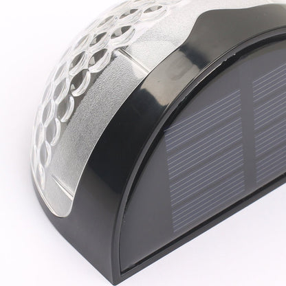 4 Pack Outdoor LED Solar Step Lights Wall Mounted