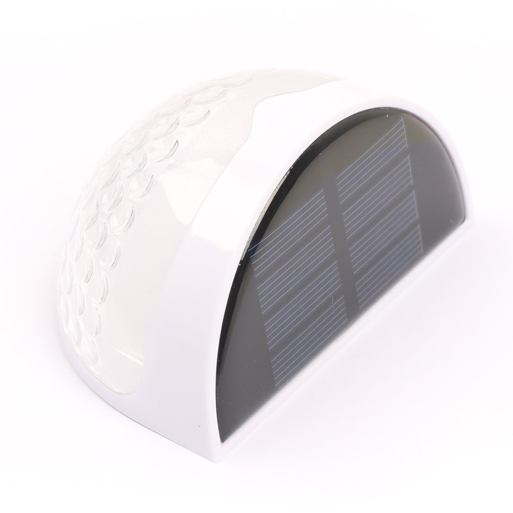 4 Pack Outdoor LED Solar Step Lights Wall Mounted