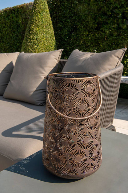 Rustic Floral Garden Solar Lantern