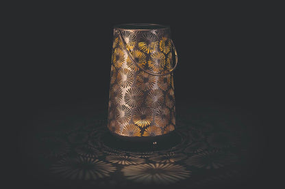 Rustic Floral Garden Solar Lantern