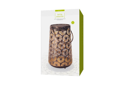 Rustic Floral Garden Solar Lantern