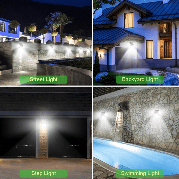 Automatic Solar 100 LED Outdoor Lights