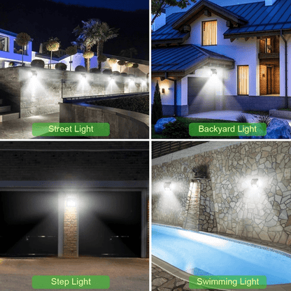 Automatic Solar 100 LED Outdoor Lights