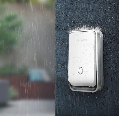 Easy Install Cordless Video Doorbell (Weatherproof)