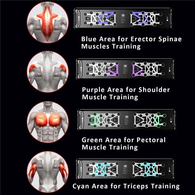Advanced Home Push-Up Trainer Board