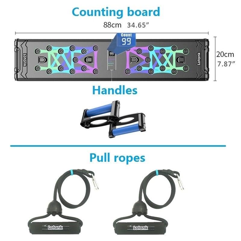 Advanced Home Push-Up Trainer Board