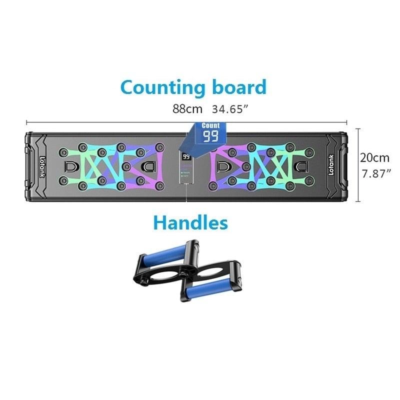 Advanced Home Push-Up Trainer Board