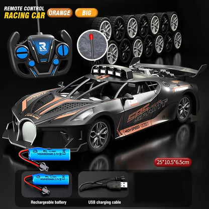 SPEEDCUB – Child-safe 1:18 RC drift car with robust design