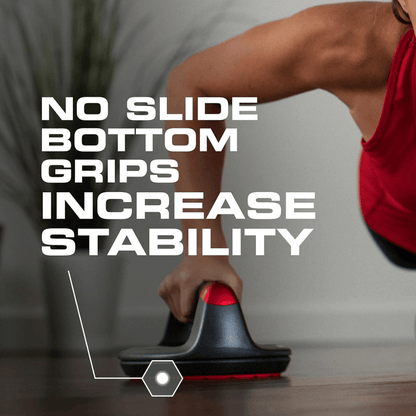 Rotating Push-Up Bars with Wrist Support for Home Workout