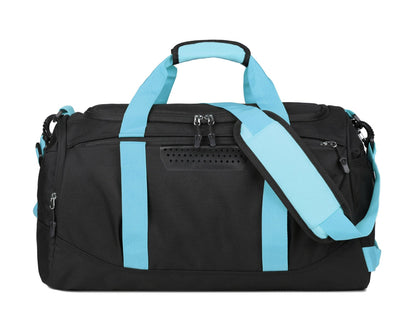 Sporty Travel Bag with Insulated Interior Compartment