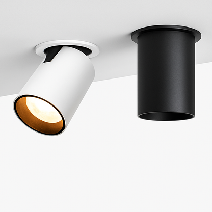 Bright Adjustable 12W LED White Ceiling Light Fixture
