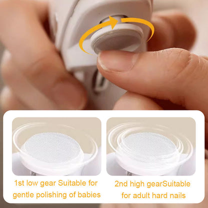 Professional Cordless Nail Trimmer with Adjustable Speed