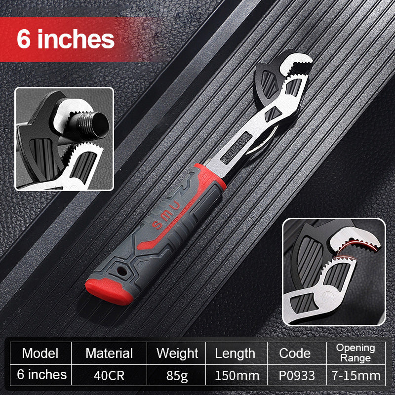 Heavy Duty Adjustable Locking Pipe Wrench Tool - Cofik