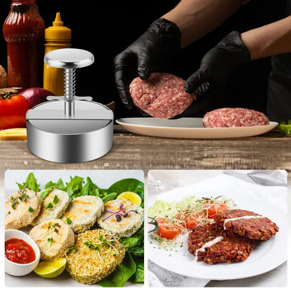 Easy Patty Maker for Homemade Burgers