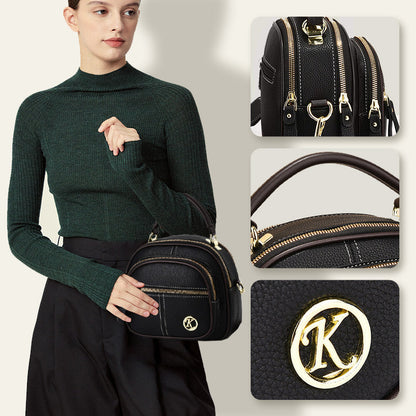 Fashion Crossbody PU Leather Handbag Purse