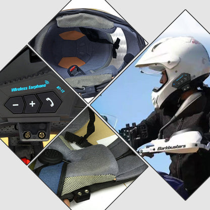 Wireless Bike Helmet Bluetooth Intercom