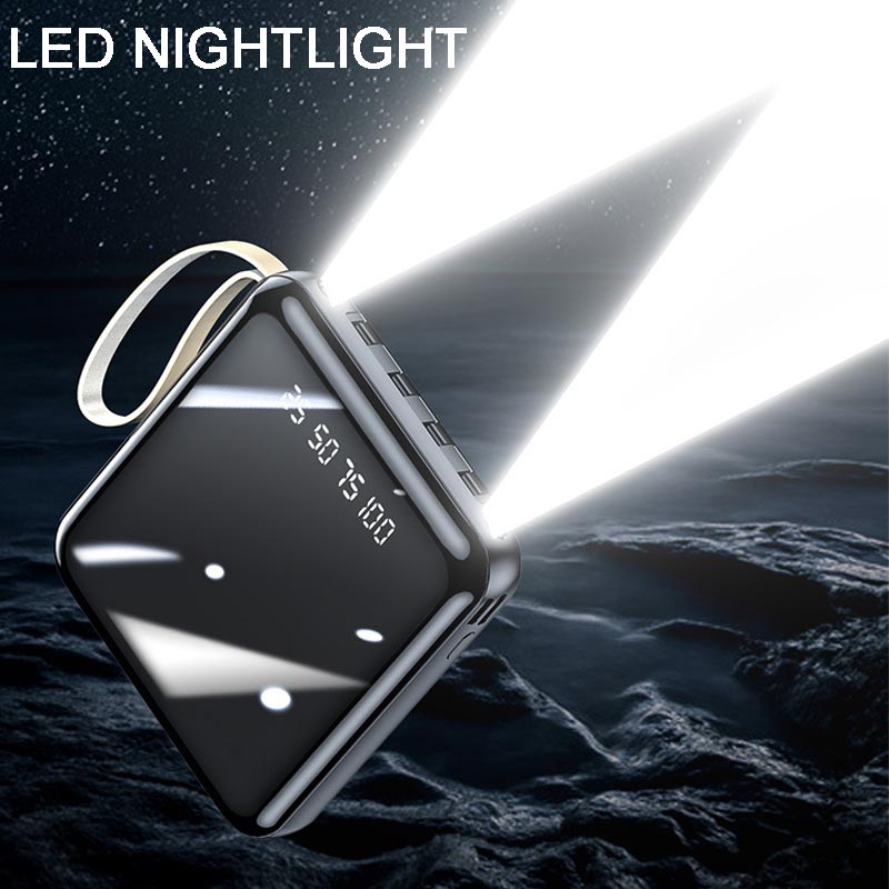 Compact 20000mAh Portable Fast Charging Power Bank