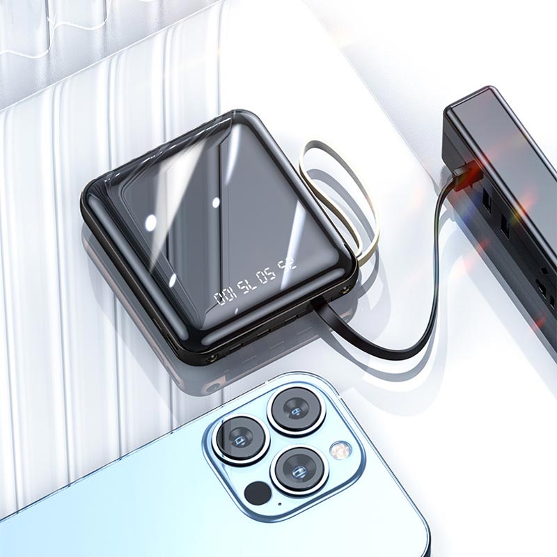 Compact 20000mAh Portable Fast Charging Power Bank