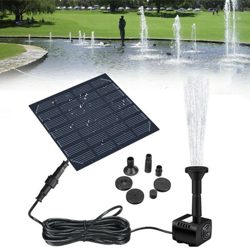 Solar Powered Garden Water Fountain Pump Kit - Cofik