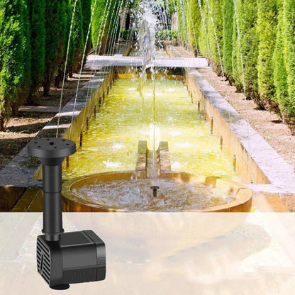 Solar Powered Garden Water Fountain Pump Kit