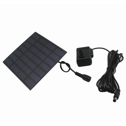 Solar Powered Garden Water Fountain Pump Kit