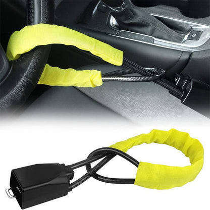 Heavy Duty Steering Wheel Lock Cable