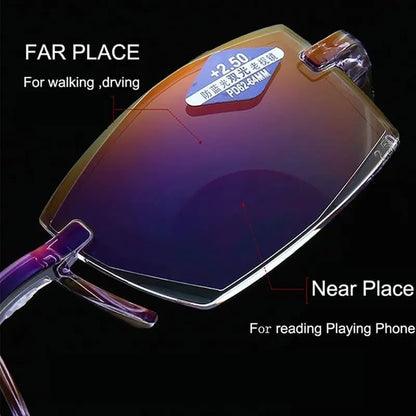 Clear Vision Blue Blocker Reading Glasses