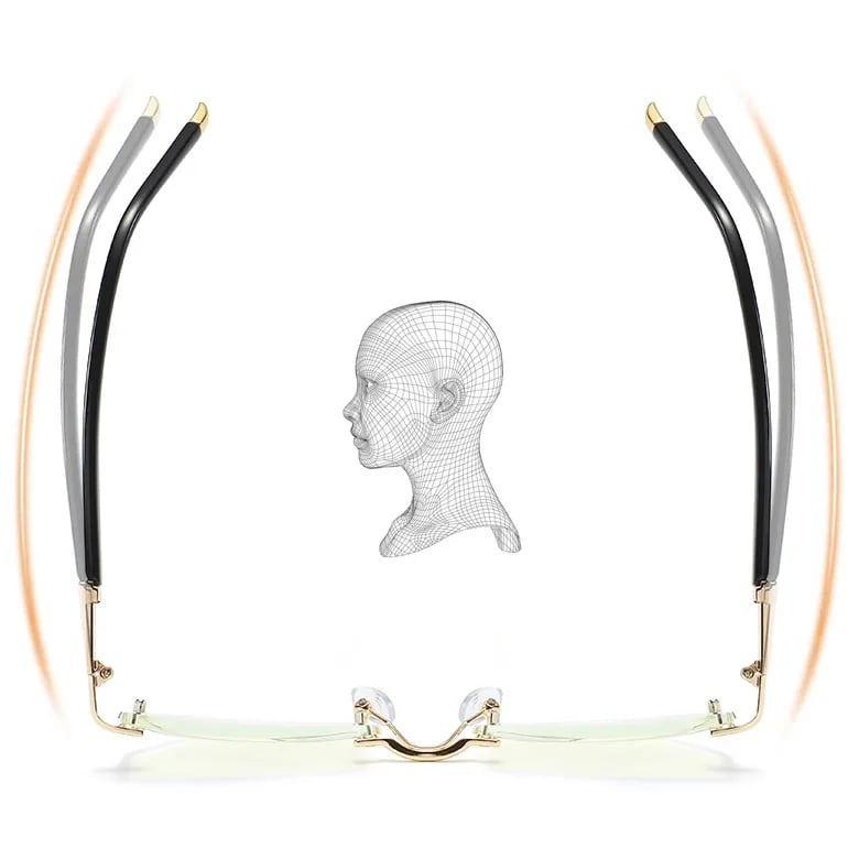 Clear Vision Blue Blocker Reading Glasses