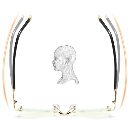 Clear Vision Blue Blocker Reading Glasses