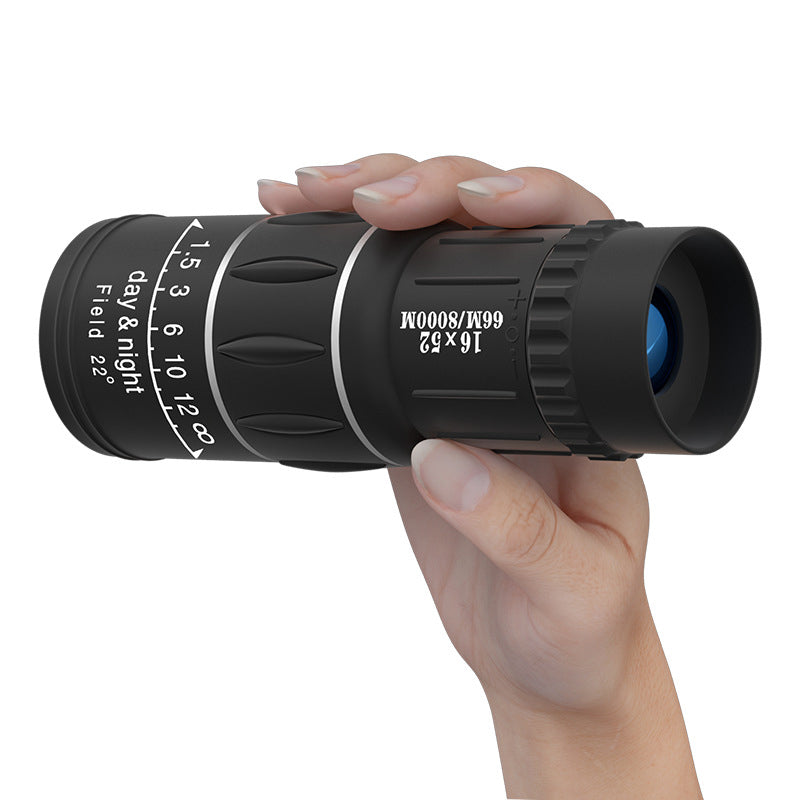 Compact High Power Monocular Telescope