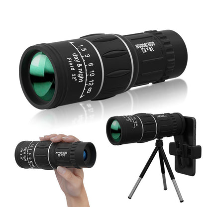 Compact High Power Monocular Telescope