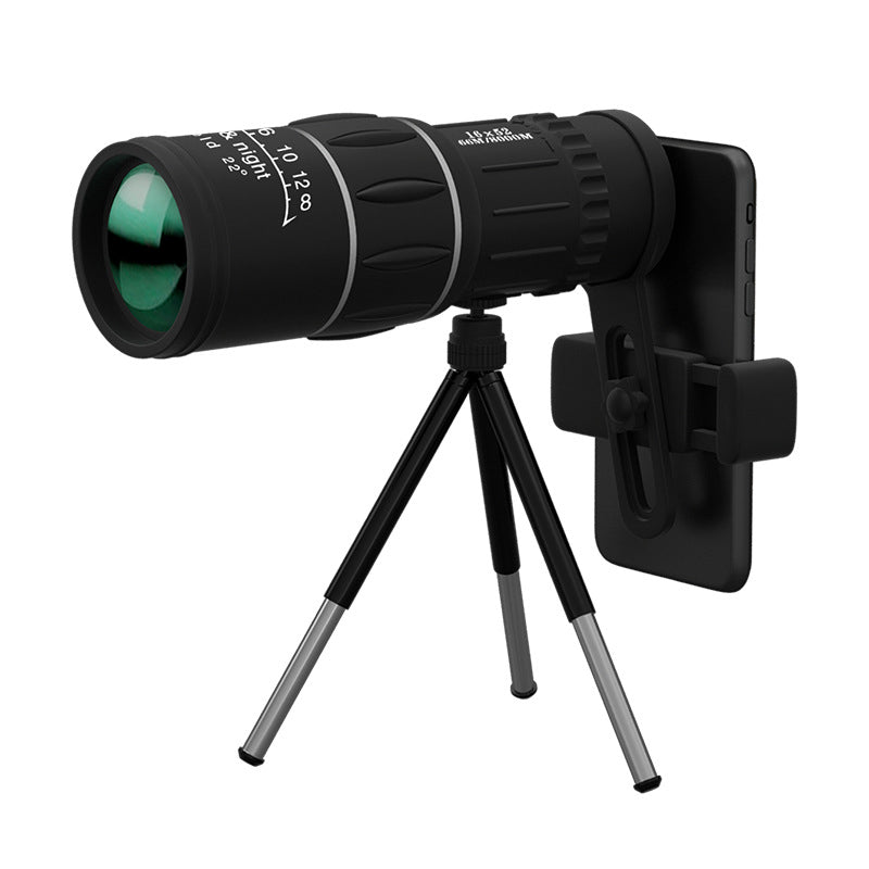 Compact High Power Monocular Telescope
