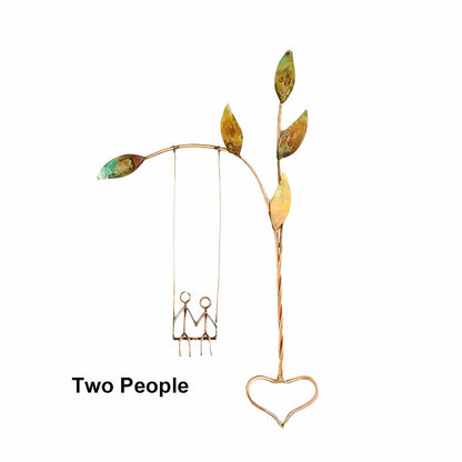 Lovely Wooden Swing Wall Decor - Cofik