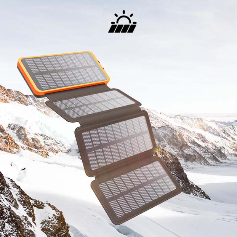 Portable Waterproof Solar Charger Power Bank - Cofik