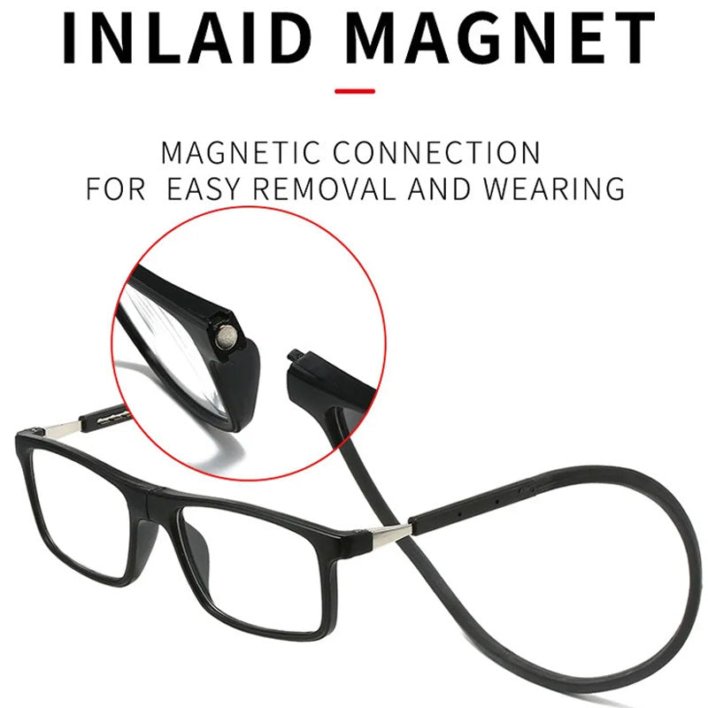 Magnetic Neck Holder Reading Glasses for Men Women