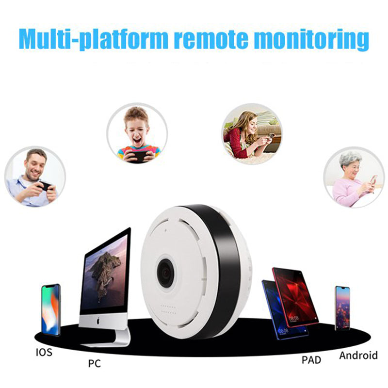 Wide Angle Wi-Fi Home Surveillance Camera