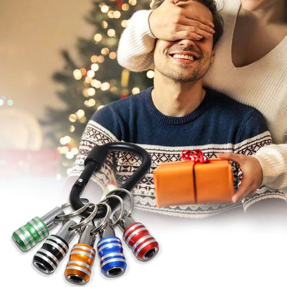 Compact Keychain Bit Holder 1/4 Driver