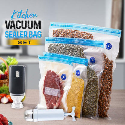 Food Saver Vacuum Sealing Bag Kit - Cofik