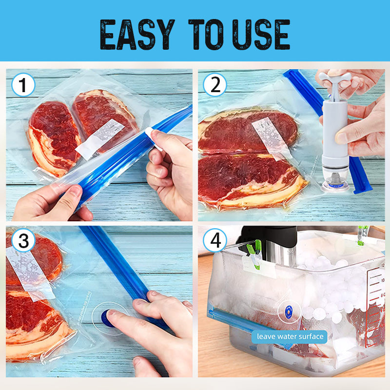 Food Saver Vacuum Sealing Bag Kit