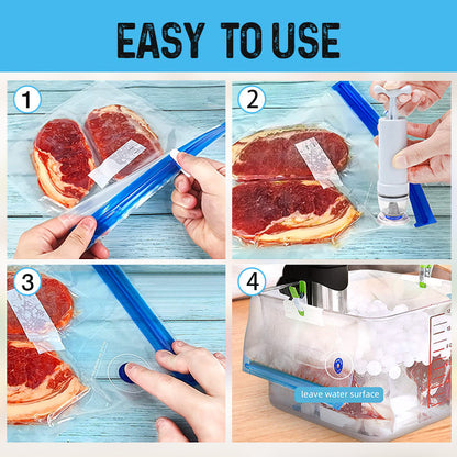 Food Saver Vacuum Sealing Bag Kit